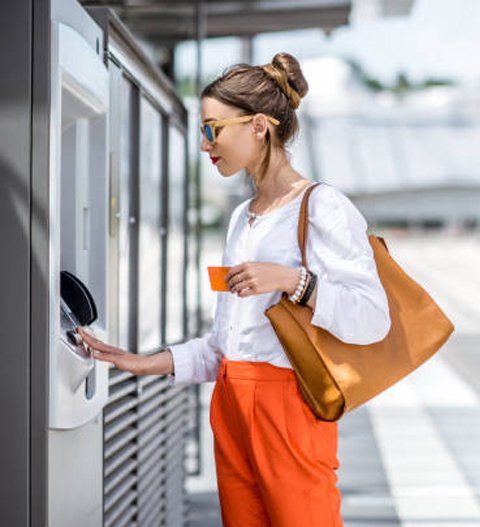 bill payment kiosk for outdoor