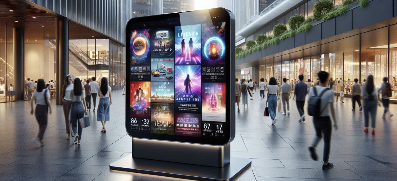 Kiosk advertising trends