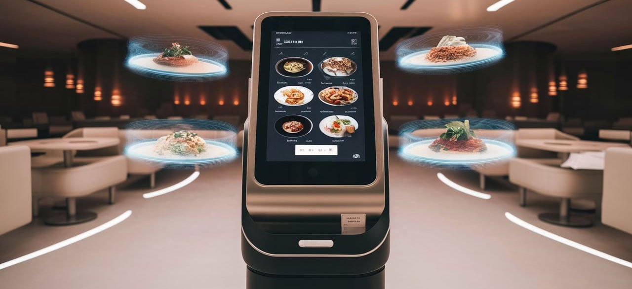 Self-ordering kiosks QSR