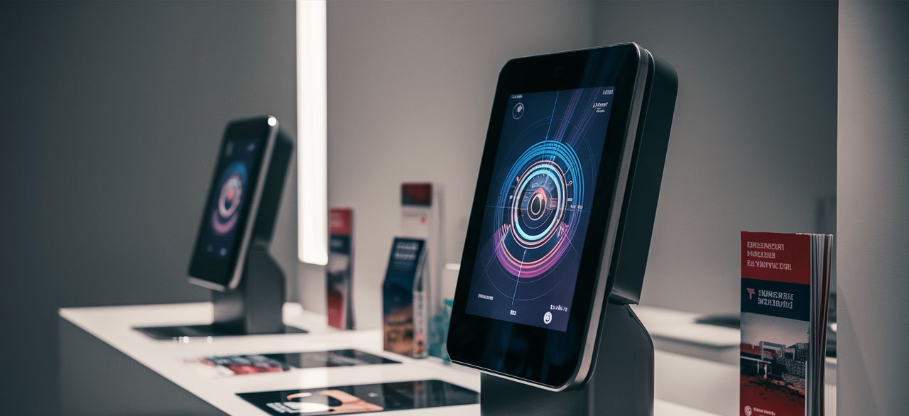 Visitor check-in kiosk