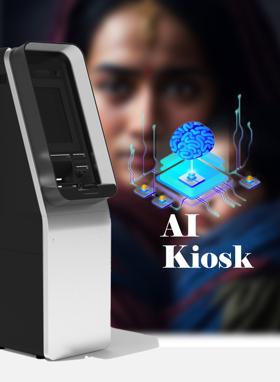 AI charity self service kiosk