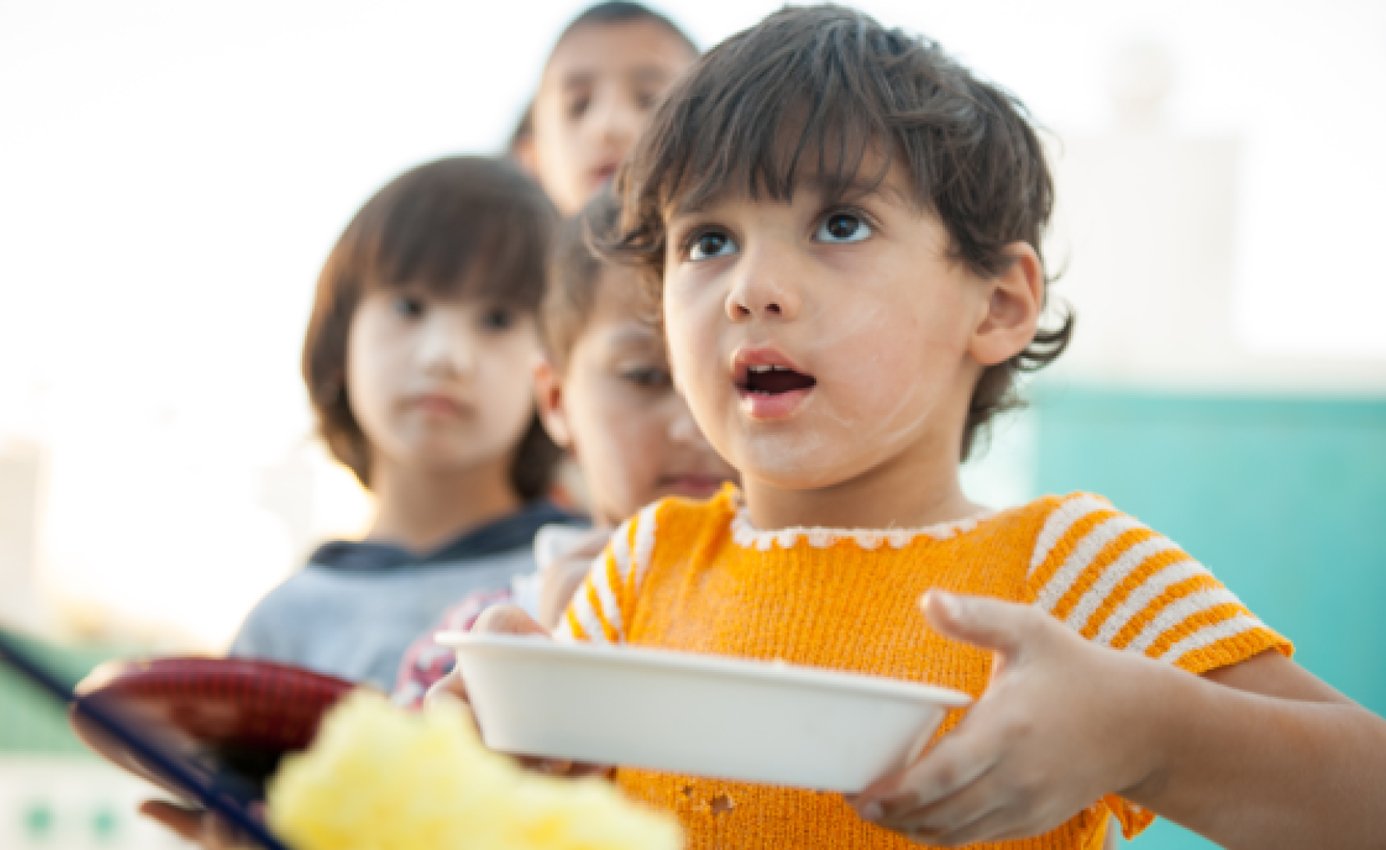 charity donation kiosk