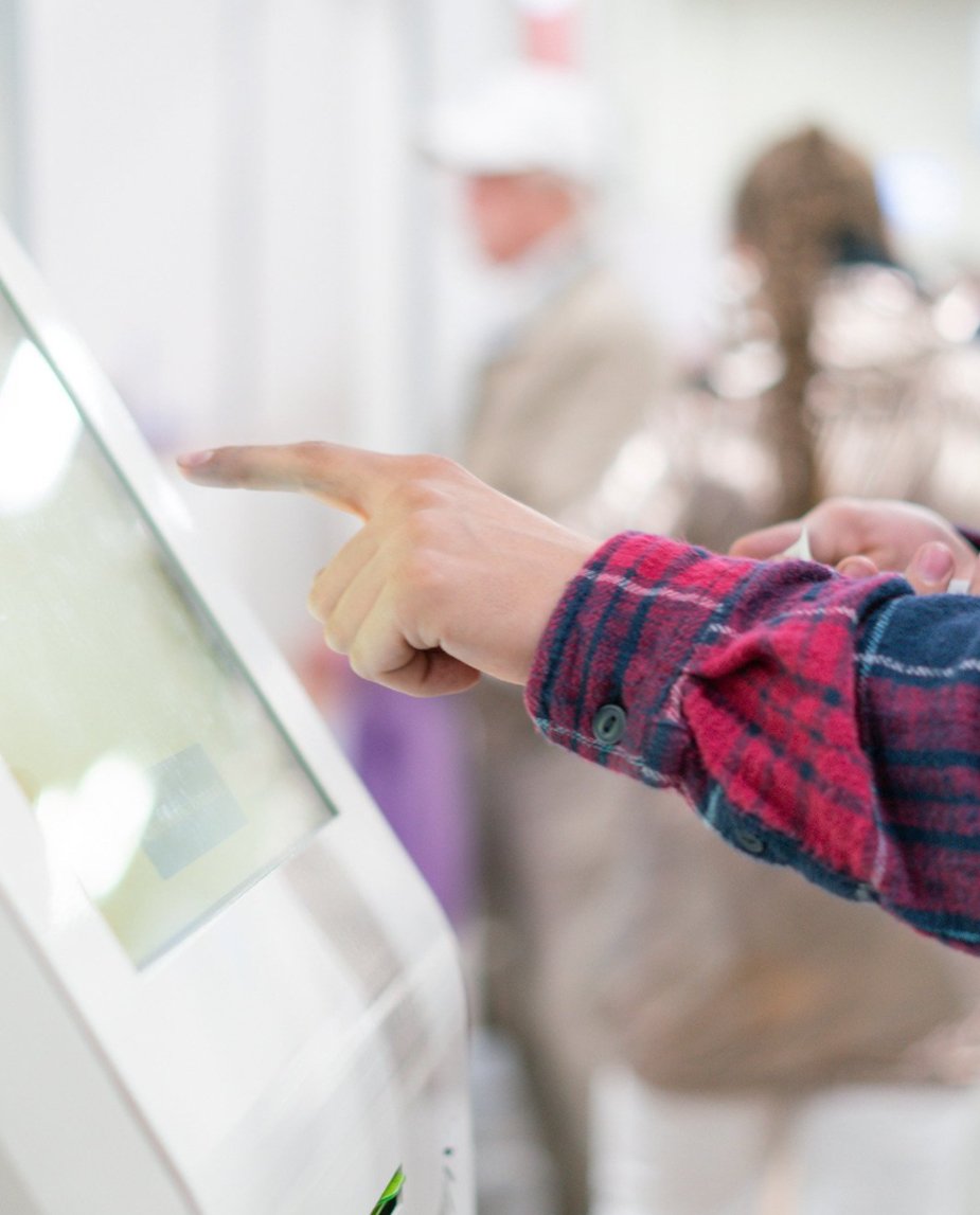 government kiosk service machine