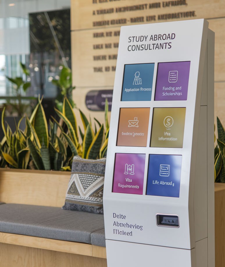 information self-service kiosk