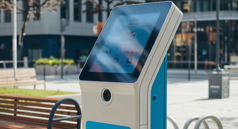 kiosk machine for smart city