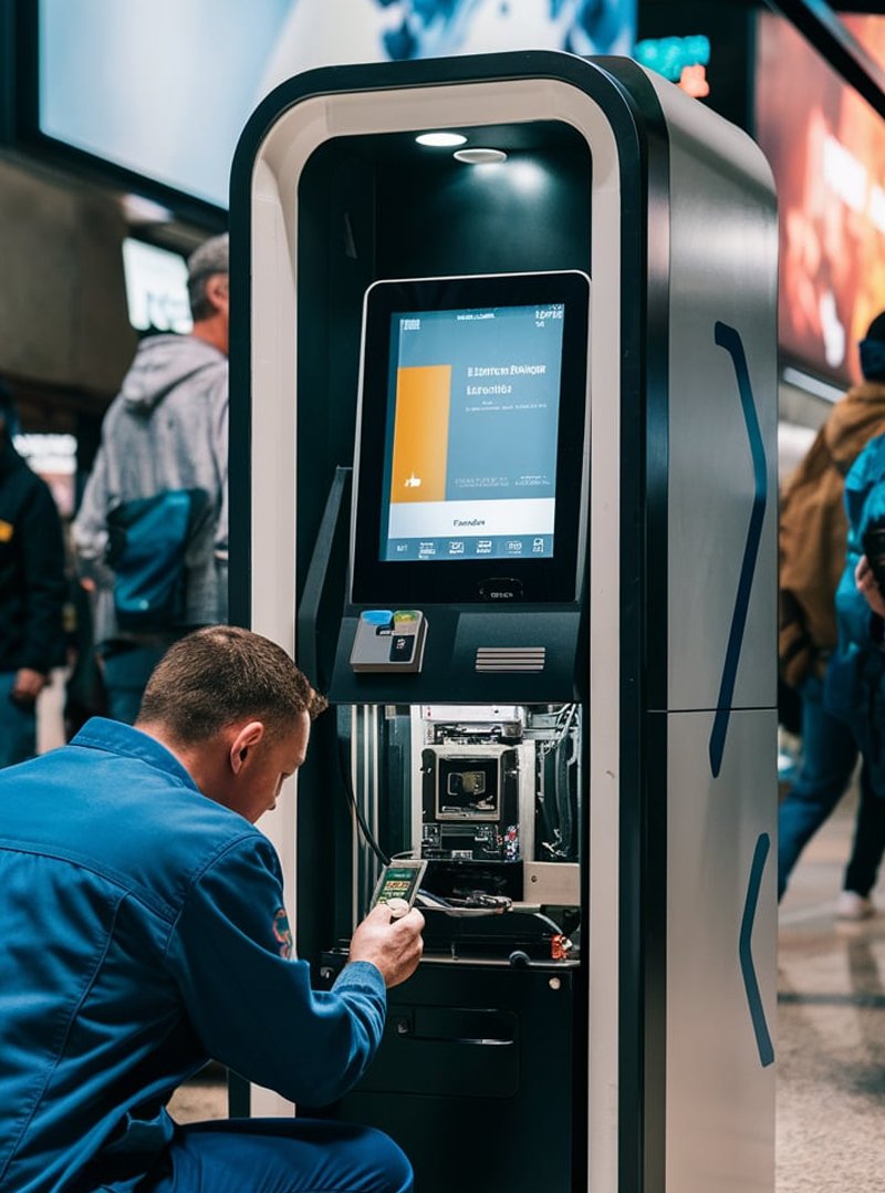 kiosk machine maintenance
