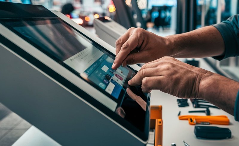self-service kiosk maintenance