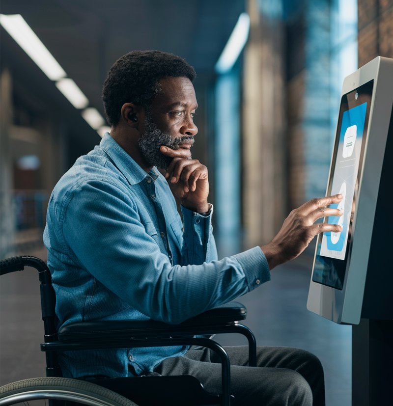 self service kiosk machine