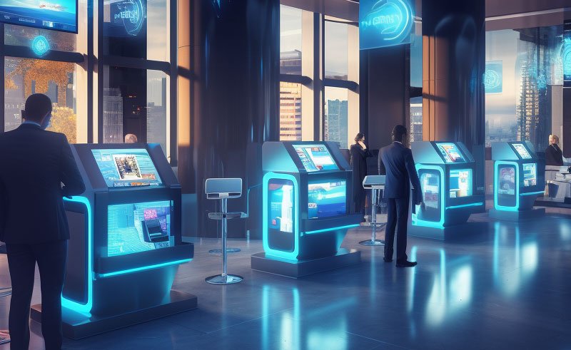 smart city kiosk machine