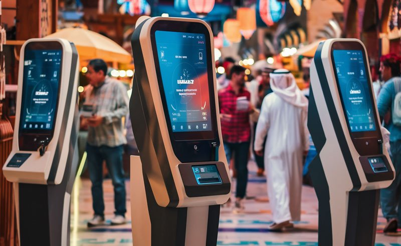 tourism self-service kiosk