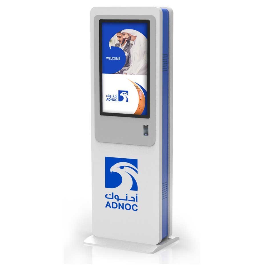 adnoc indoor and outdoor kiosk project