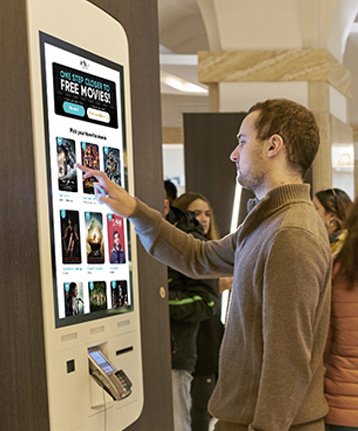 movie ticket kiosk solution